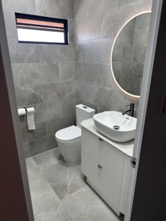 Renovated toilet block at Bonya School, Central Australia NT