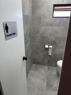Completed bathroom