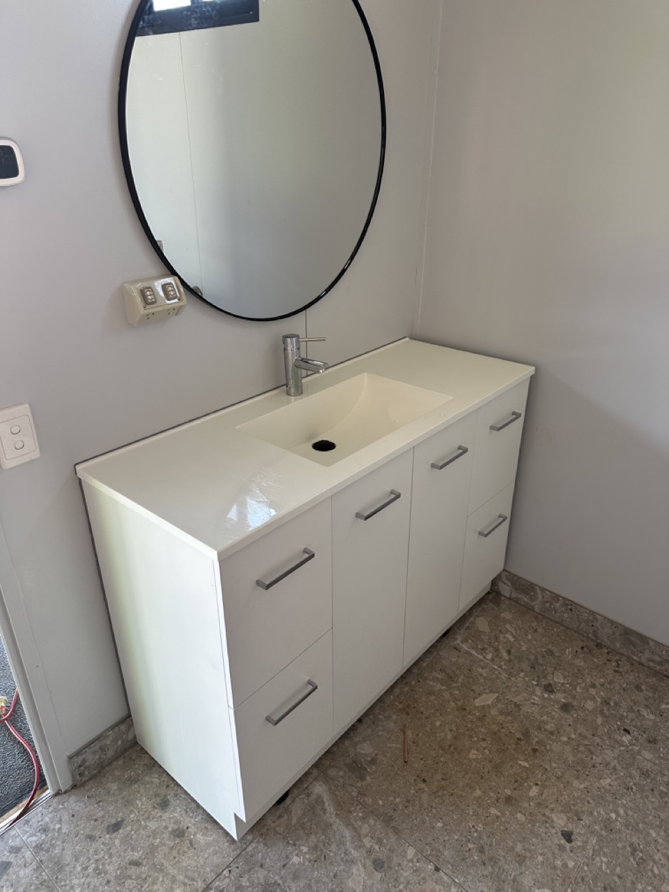 Bathroom tiling