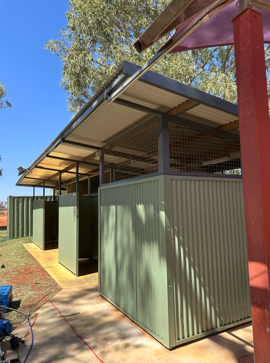 Ablution block